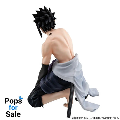 Naruto Shippuden G.E.M. Series PVC Statue Sasuke Palm Size 12 cm