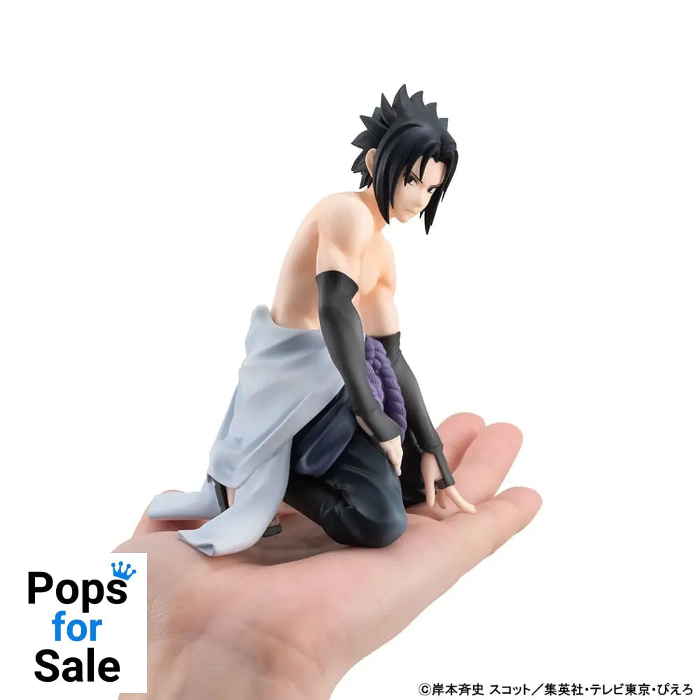 Naruto Shippuden G.E.M. Series PVC Statue Sasuke Palm Size 12 cm