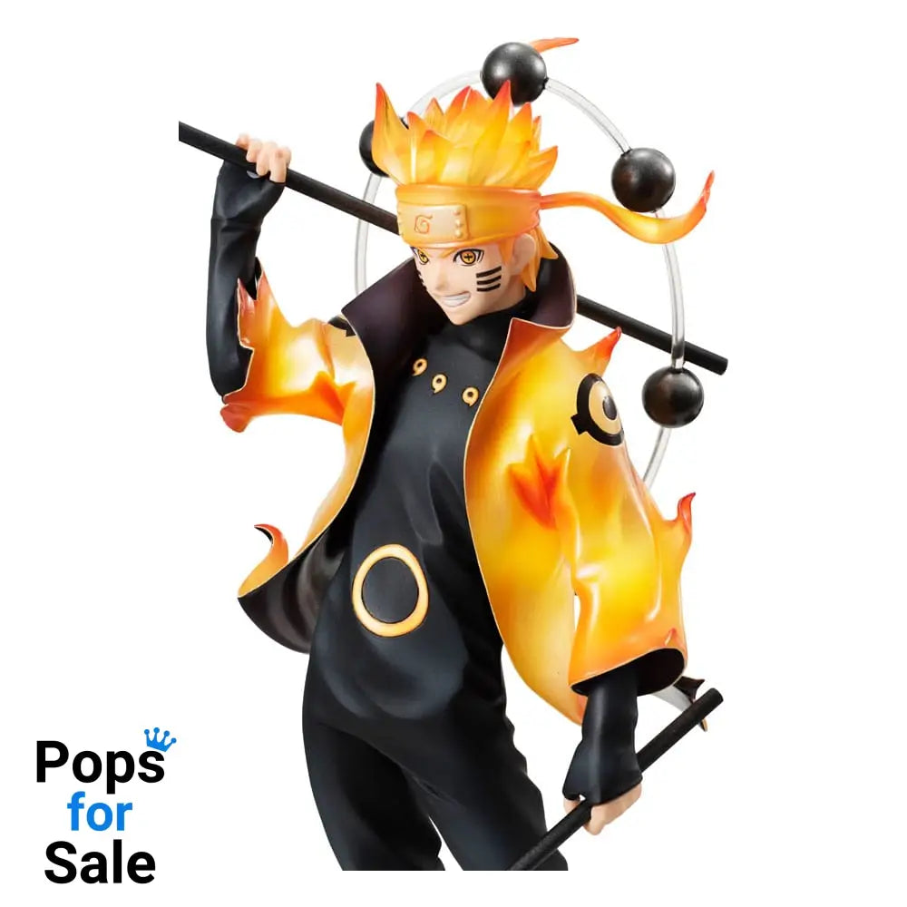 Naruto Shippuden G.E.M. Series PVC Statue Naruto Uzumaki Six Paths Sage Mode 15th Anniversary Ver. 22 cm Statues