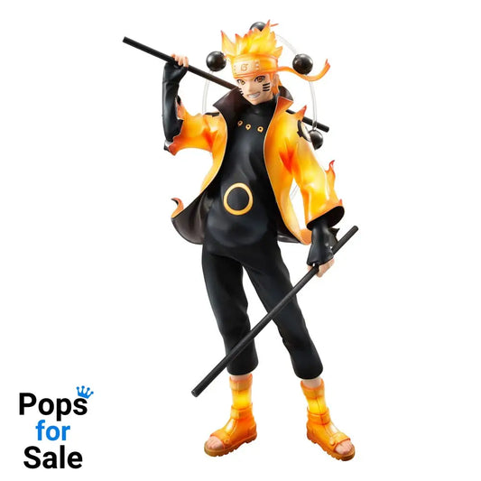 Naruto Shippuden G.E.M. Series PVC Statue Naruto Uzumaki Six Paths Sage Mode 15th Anniversary Ver. 22 cm Statues