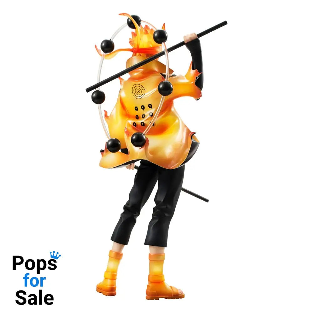 Naruto Shippuden G.E.M. Series PVC Statue Naruto Uzumaki Six Paths Sage Mode 15th Anniversary Ver. 22 cm