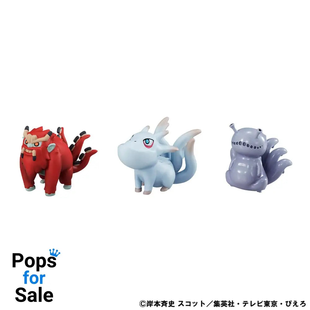 Naruto Shippuden Gaiden G.E.M. Series PVC Statue Naruto Uzumaki & Biju Set 7 cm