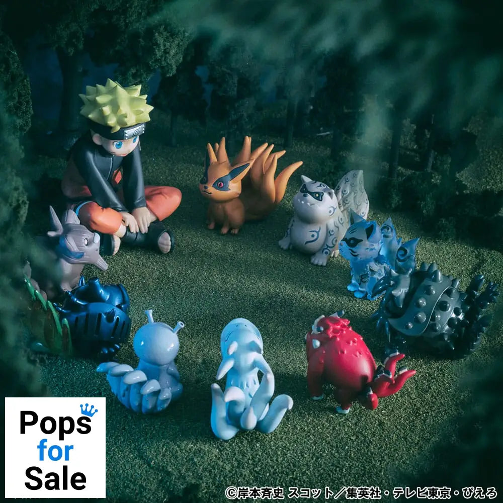 Naruto Shippuden Gaiden G.E.M. Series PVC Statue Naruto Uzumaki & Biju Set 7 cm