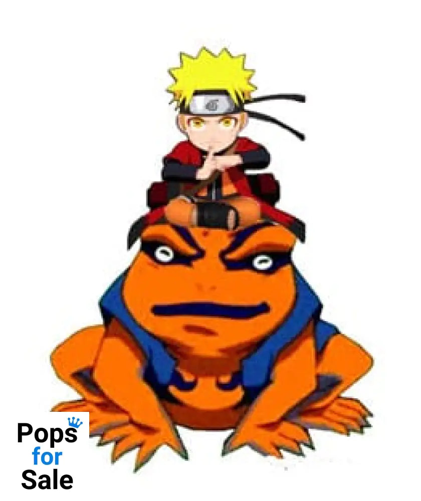 Naruto Shippuden Light Naruto and Gamakishi 20 cm