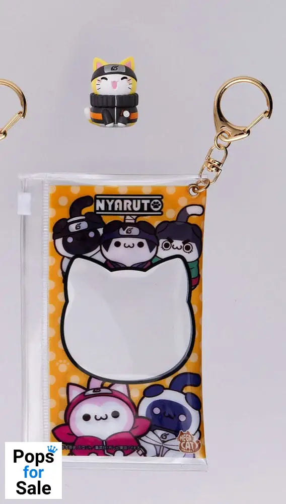 Naruto Shippuden Mega Cat Project Nyaruto Series Trading Figure with pouch Naruto 2025 Limited Edition 7 cm