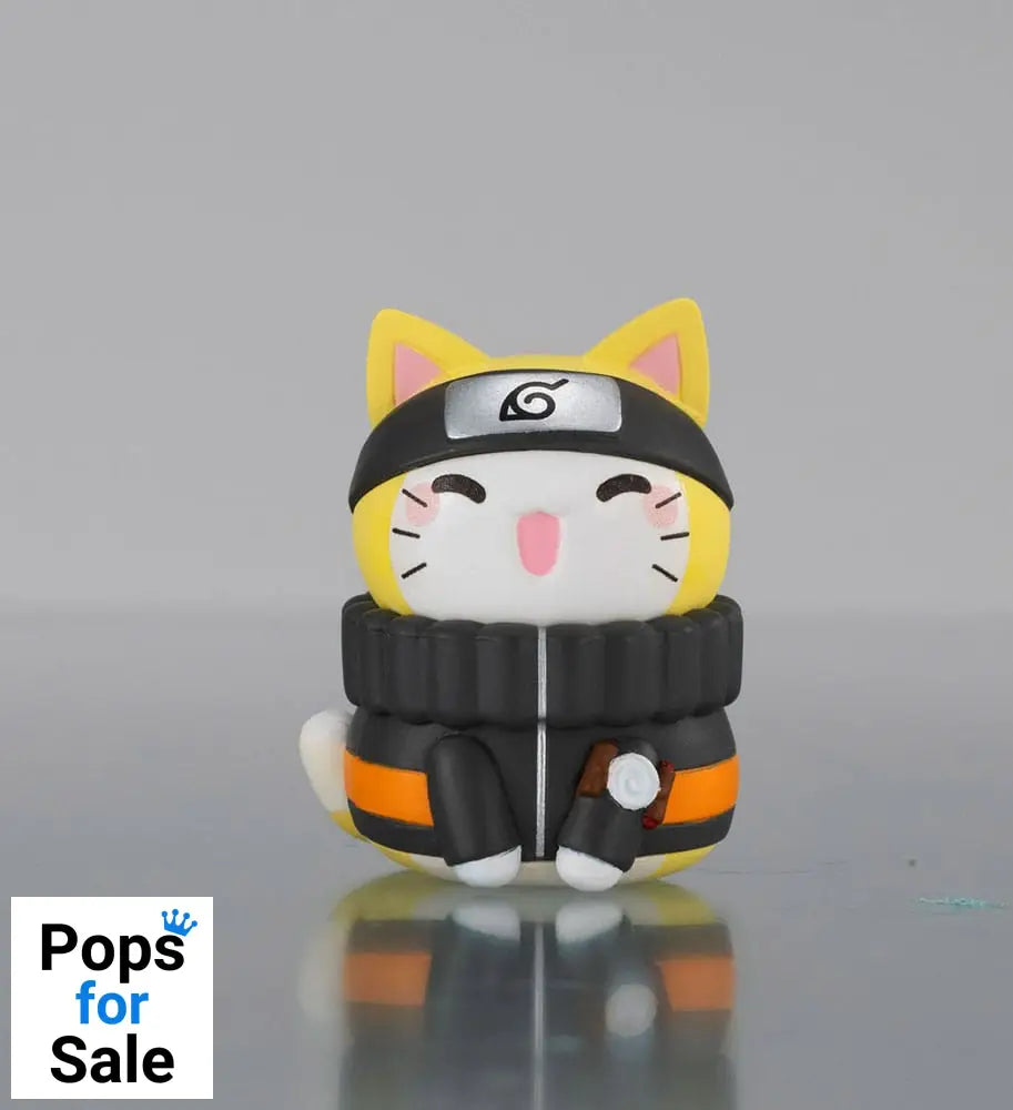 Naruto Shippuden Mega Cat Project Nyaruto Series Trading Figure with pouch Naruto 2025 Limited Edition 7 cm