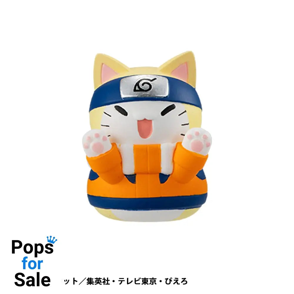 Naruto Shippuden Mega Cat Project Nyaruto! Trading Figures Come here Sasuke-kun 3 cm Assortment (8)