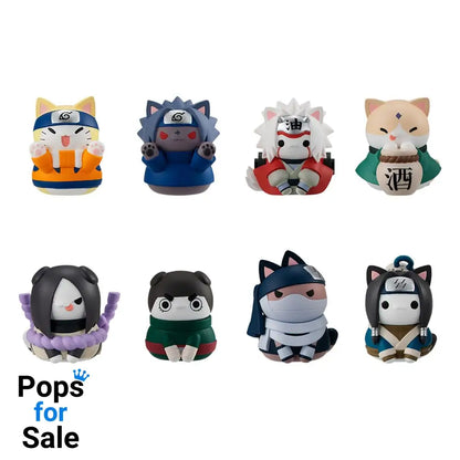 Naruto Shippuden Mega Cat Project Nyaruto! Trading Figures Come here Sasuke-kun 3 cm Assortment (8) Mini-figures