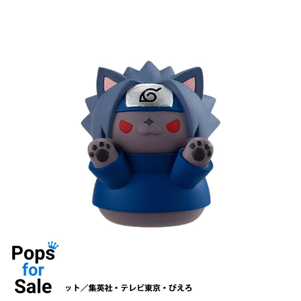 Naruto Shippuden Mega Cat Project Nyaruto! Trading Figures Come here Sasuke-kun 3 cm Assortment (8)