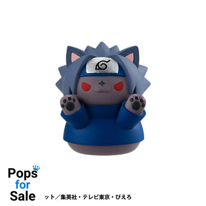 Naruto Shippuden Mega Cat Project Nyaruto! Trading Figures Come here Sasuke-kun 3 cm Assortment (8)