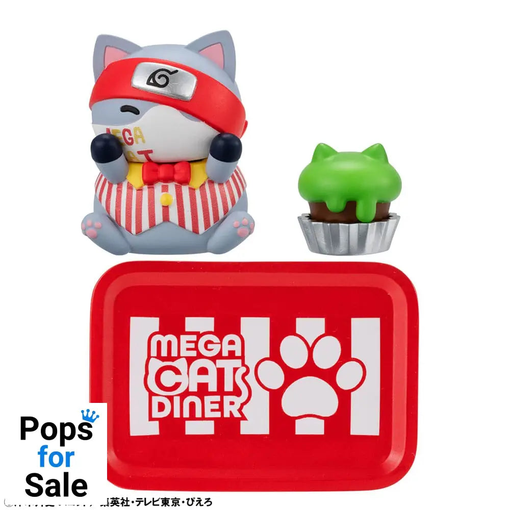 Naruto Shippuden Mega Cat Project Nyaruto! Trading Figures Mega Cat Diner 3 cm Assortment (6)