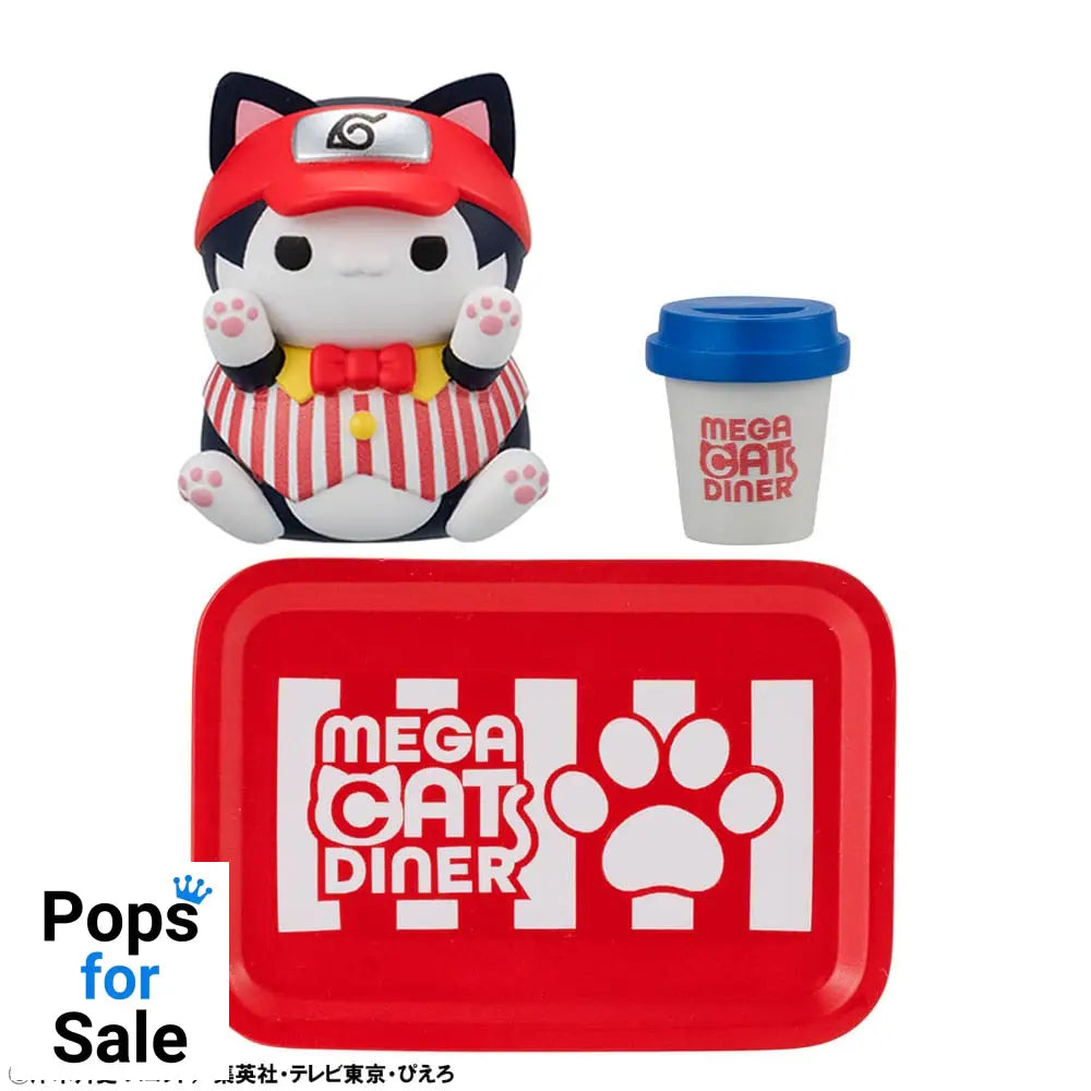 Naruto Shippuden Mega Cat Project Nyaruto! Trading Figures Mega Cat Diner 3 cm Assortment (6)