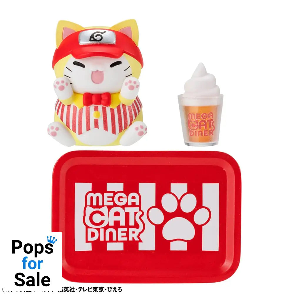 Naruto Shippuden Mega Cat Project Nyaruto! Trading Figures Mega Cat Diner 3 cm Assortment (6)