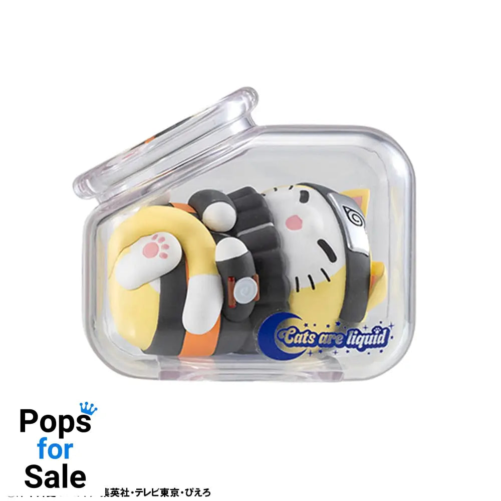 Naruto Shippuden Mega Cat Project Nyaruto! Trading Figures Good Night Nyaruto! 3 cm Assortment (8)