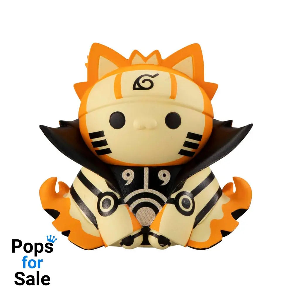 Naruto Shippuden Mega Cat Project Trading Figure 3 cm Nyaruto! Ver. Break out! Fourth Great Ninja War Assortment (8)