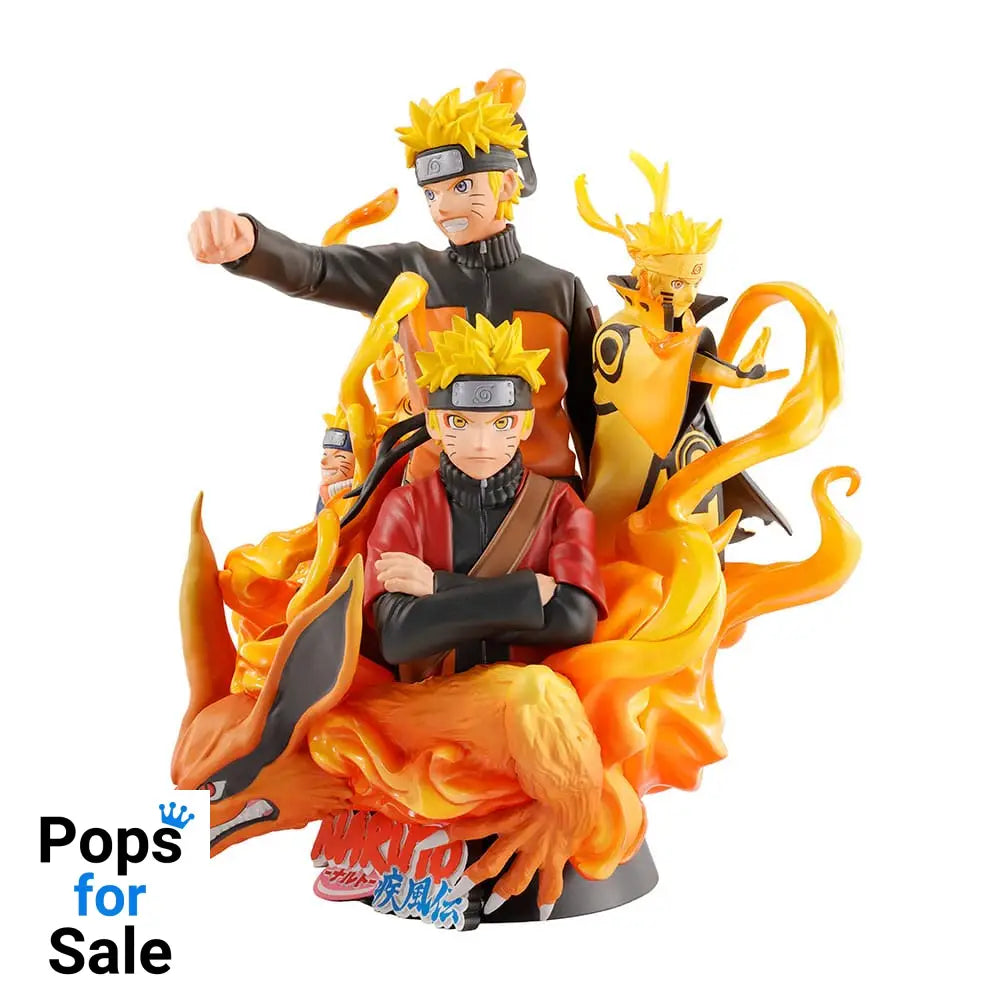 Naruto Shippuden Petitrama DX PVC Mini Statue Naruto 01 15 cm