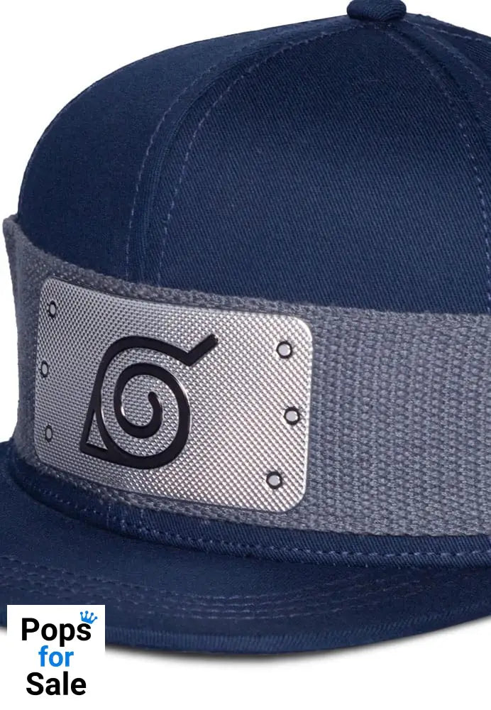 Naruto Shippuden Snapback Cap Logo Blue