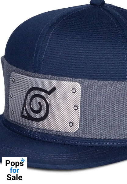 Naruto Shippuden Snapback Cap Logo Blue