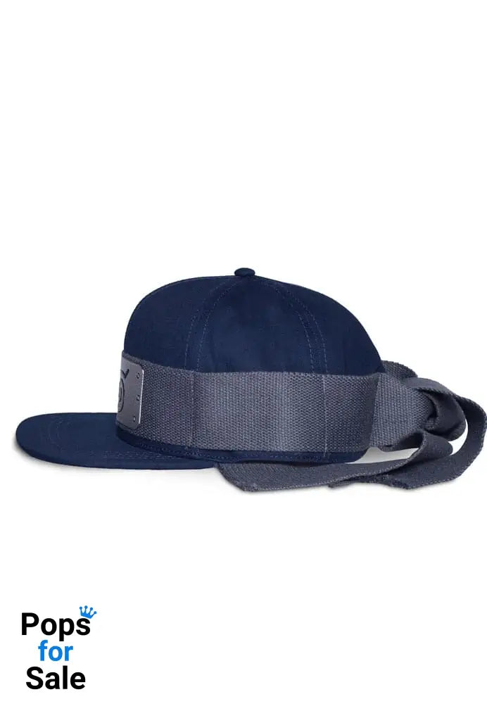 Naruto Shippuden Snapback Cap Logo Blue Beanies & Caps