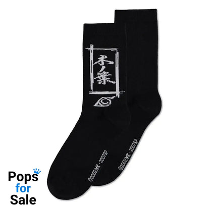 Naruto Shippuden Socks 3-Pack Sasuke Symbol 43-46 Footwear