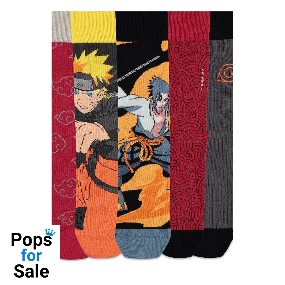 Naruto Shippuden Socks 5-Pack 39-42