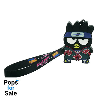 Naruto Shipudden x Hello Kitty PVC Keychain Badtzt Maru Itachi