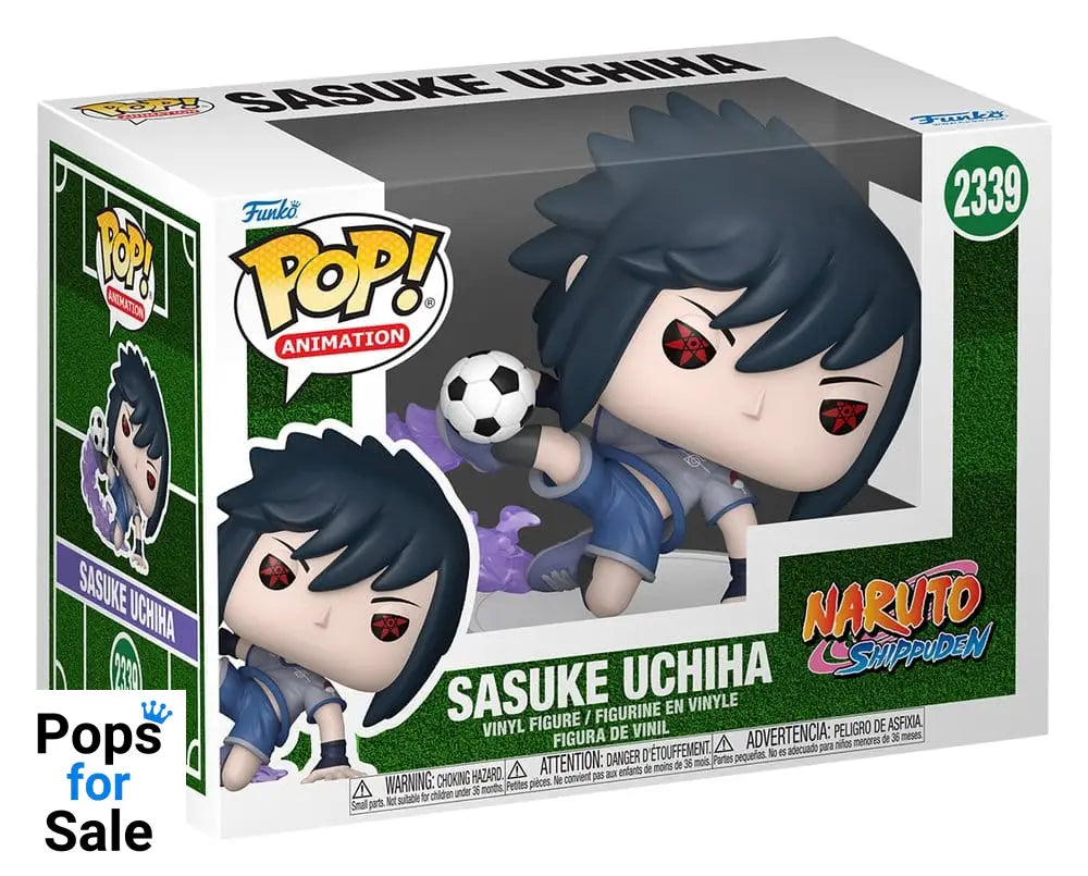Naruto Soccer POP! Football Vinyl Figure Sasuke 9 cm