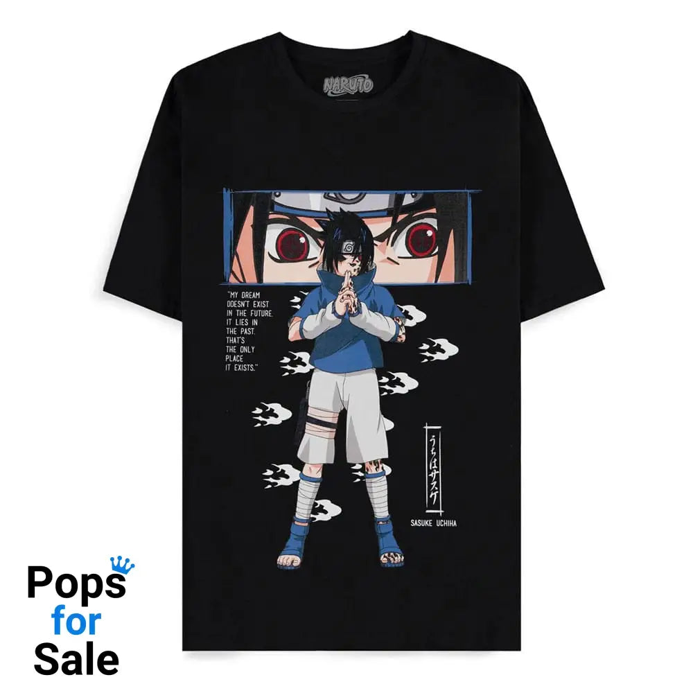 Naruto T-Shirt Sasuke Men's Size M