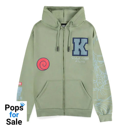 Naruto Zipper Hoodie Kakashi  Size XXL