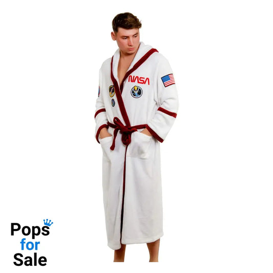 Nasa Fleece Bathrobe Astronaut