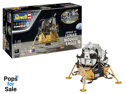 NASA Model Kit Gift Set 1/48 Apollo 11 Lunar Module Eagle 14 cm