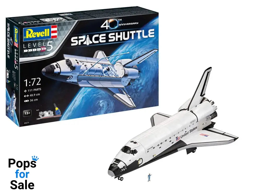 NASA Model Kit Gift Set 1/72 Space Shuttle 49 cm