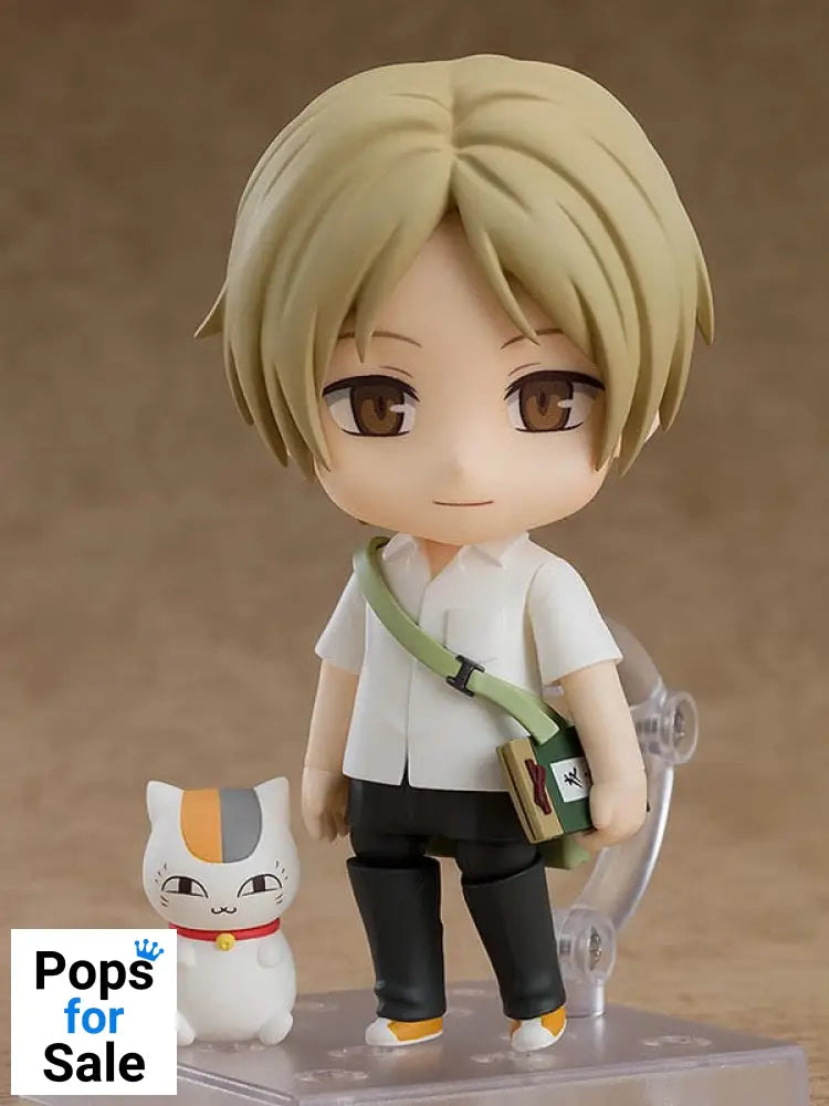 Natsume Yujin-cho Nendoroid Action Takashi Natsume & Nyanko Sensei 10 cm