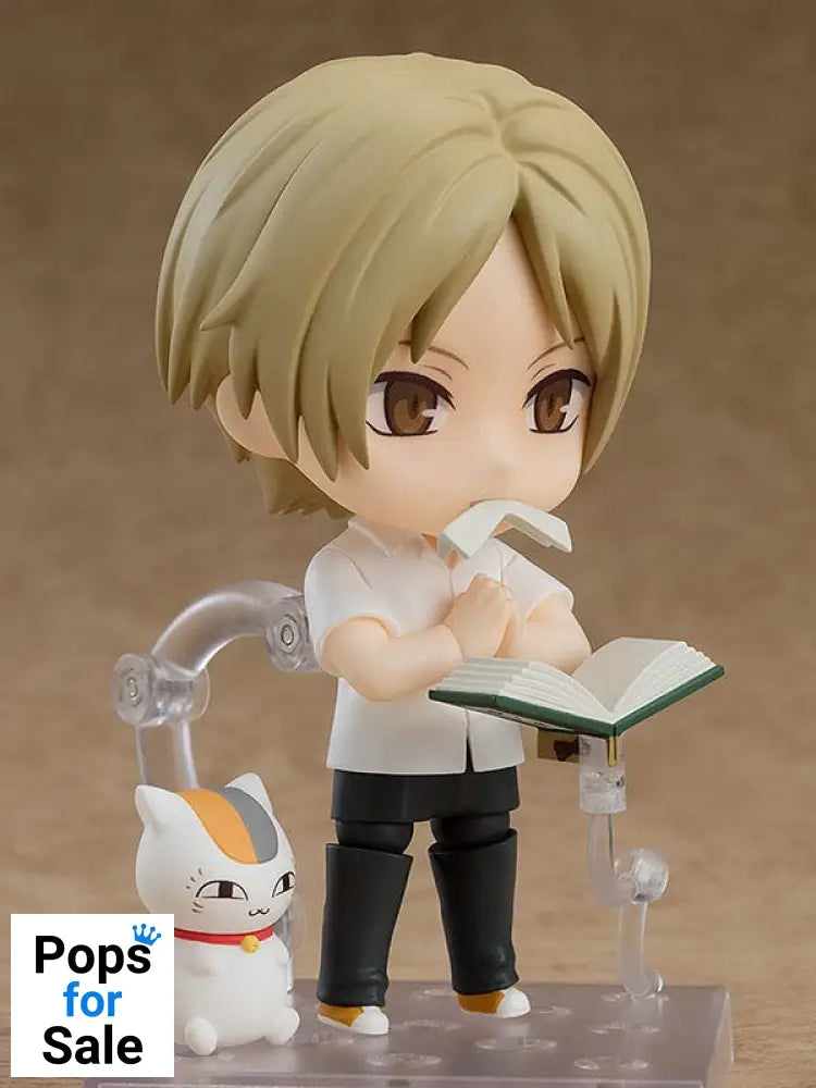 Natsume Yujin-cho Nendoroid Action Takashi Natsume & Nyanko Sensei 10 cm