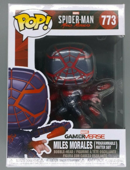 773 Miles Morales Programmable Suit Marvel Spider-Man Game Funko POP