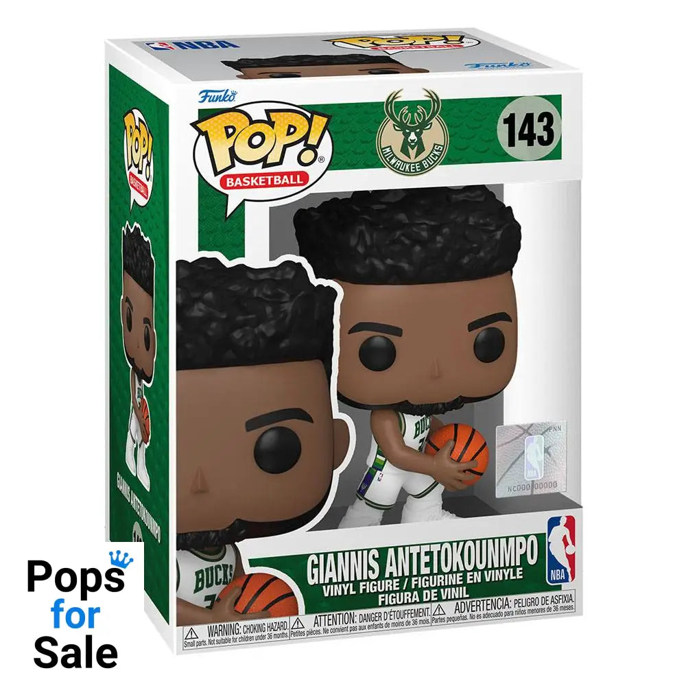 NBA Bucks POP! Basketball Vinyl Figure Giannis (City Edition 2021) 9 cm