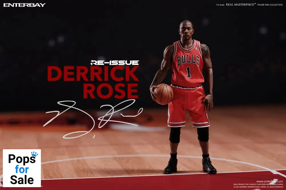 NBA Collection Real Masterpiece Action Figure 1/6 Derrick Rose Limited Retro Edition 30 cm Action figures