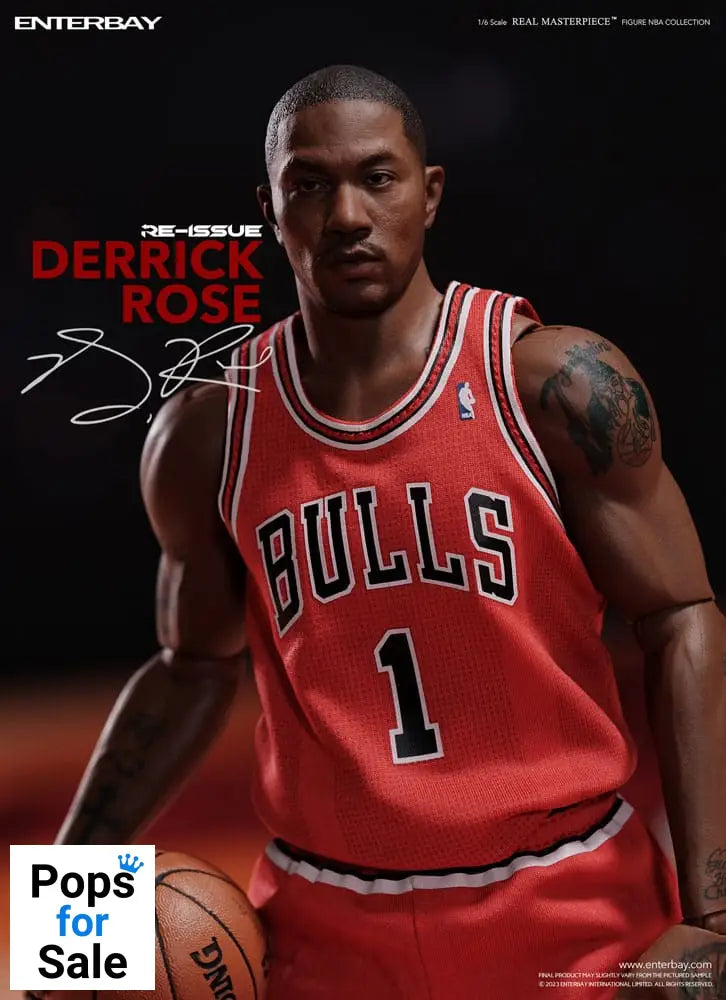 NBA Collection Real Masterpiece Action Figure 1/6 Derrick Rose Limited Retro Edition 30 cm