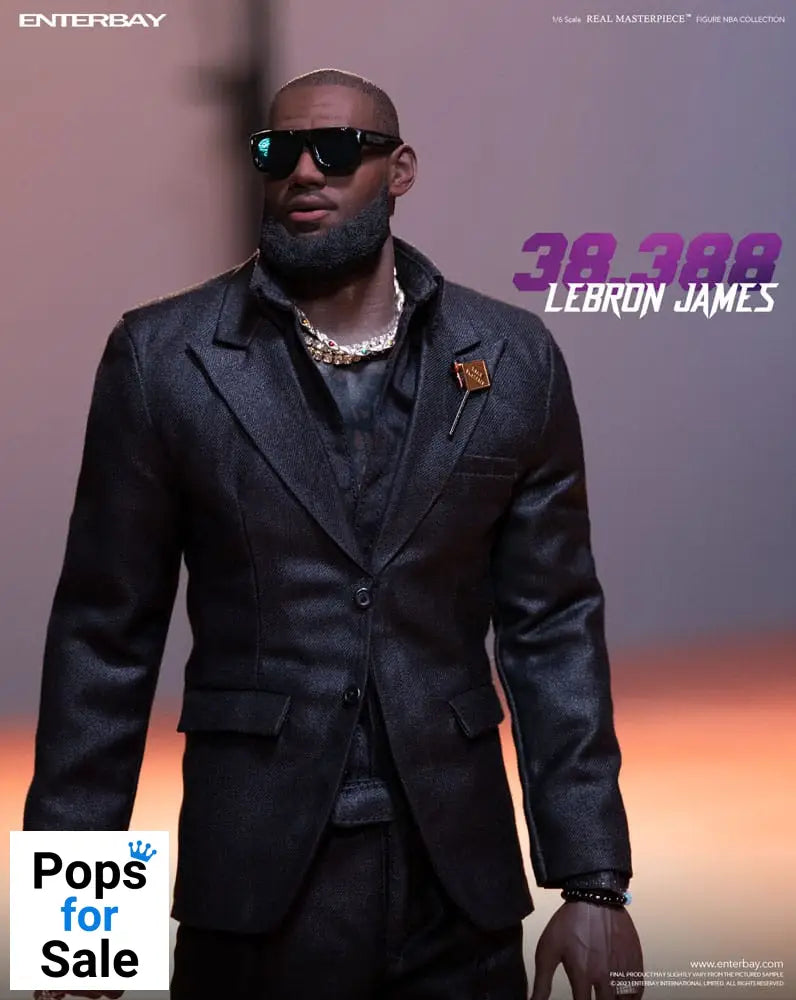 NBA Collection Real Masterpiece Action Figure 1/6 Lebron James Special Edition 30 cm
