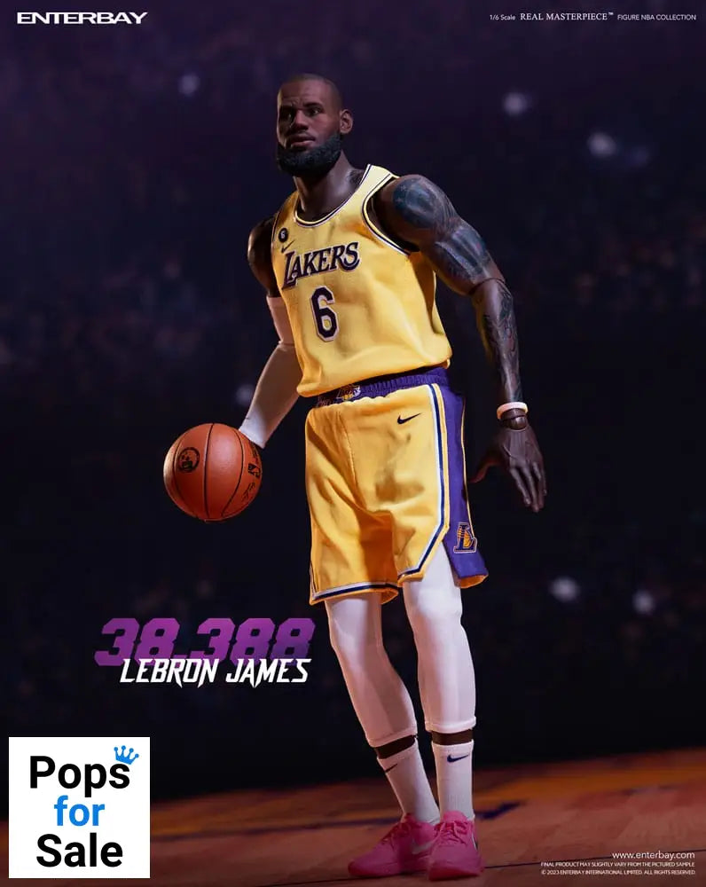 NBA Collection Real Masterpiece Action Figure 1/6 Lebron James Special Edition 30 cm