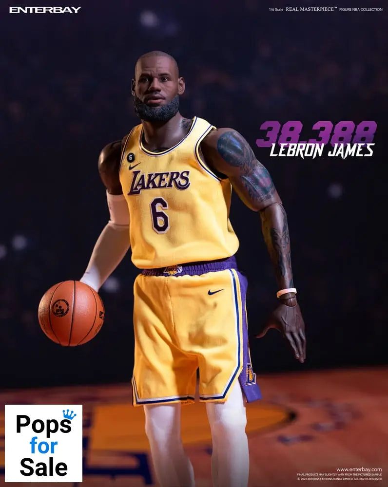 NBA Collection Real Masterpiece Action Figure 1/6 Lebron James Special Edition 30 cm