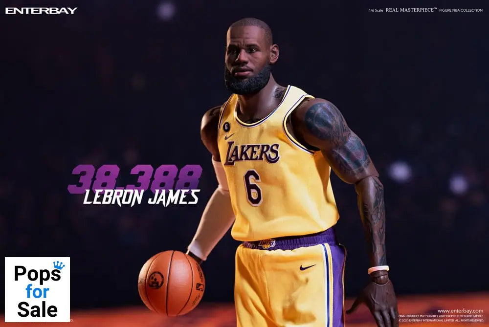 NBA Collection Real Masterpiece Action Figure 1/6 Lebron James Special Edition 30 cm