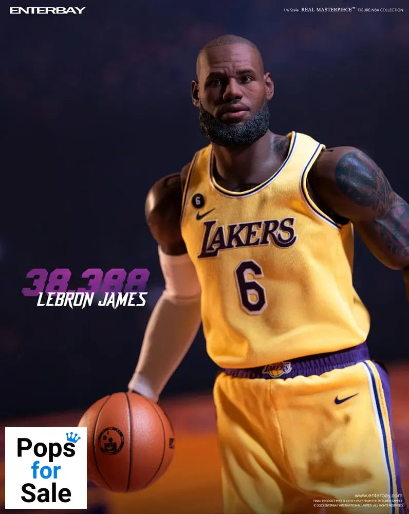 NBA Collection Real Masterpiece Action Figure 1/6 Lebron James Special Edition 30 cm