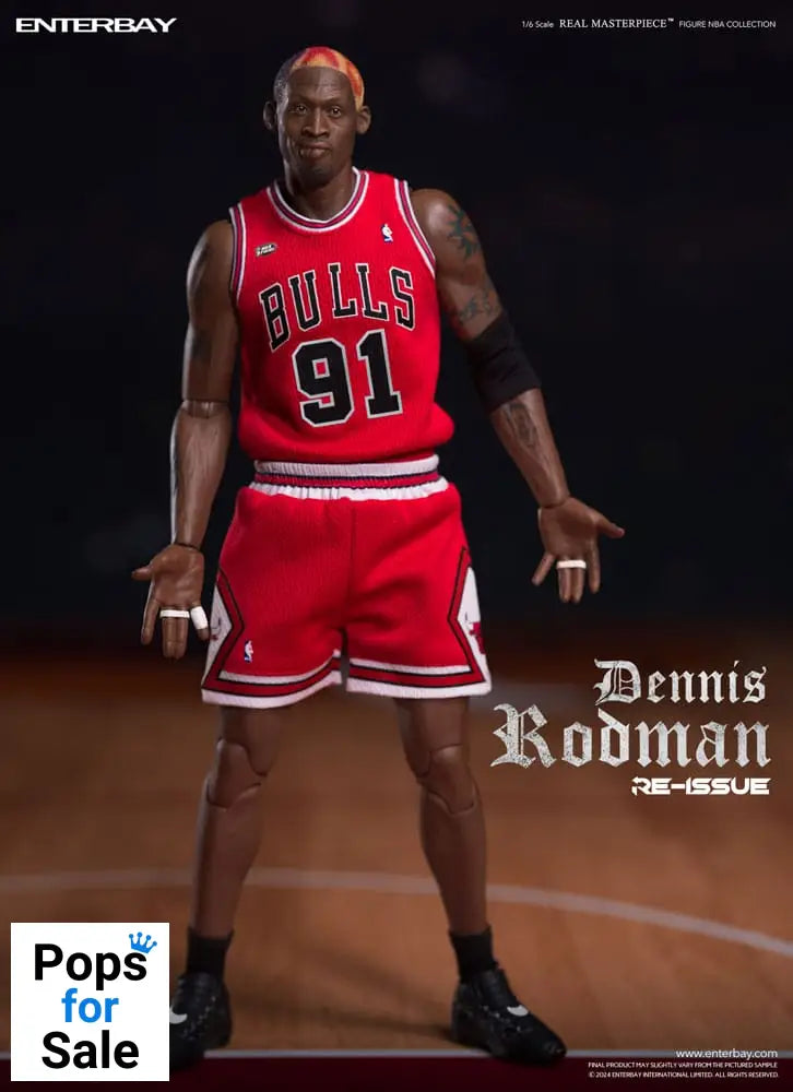 NBA Collection Real Masterpiece Actionfigur 1/6 Dennis Rodman Limited Retro Editon 33 cm Action figures