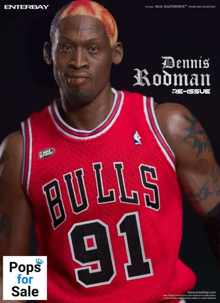 NBA Collection Real Masterpiece Actionfigur 1/6 Dennis Rodman Limited Retro Editon 33 cm