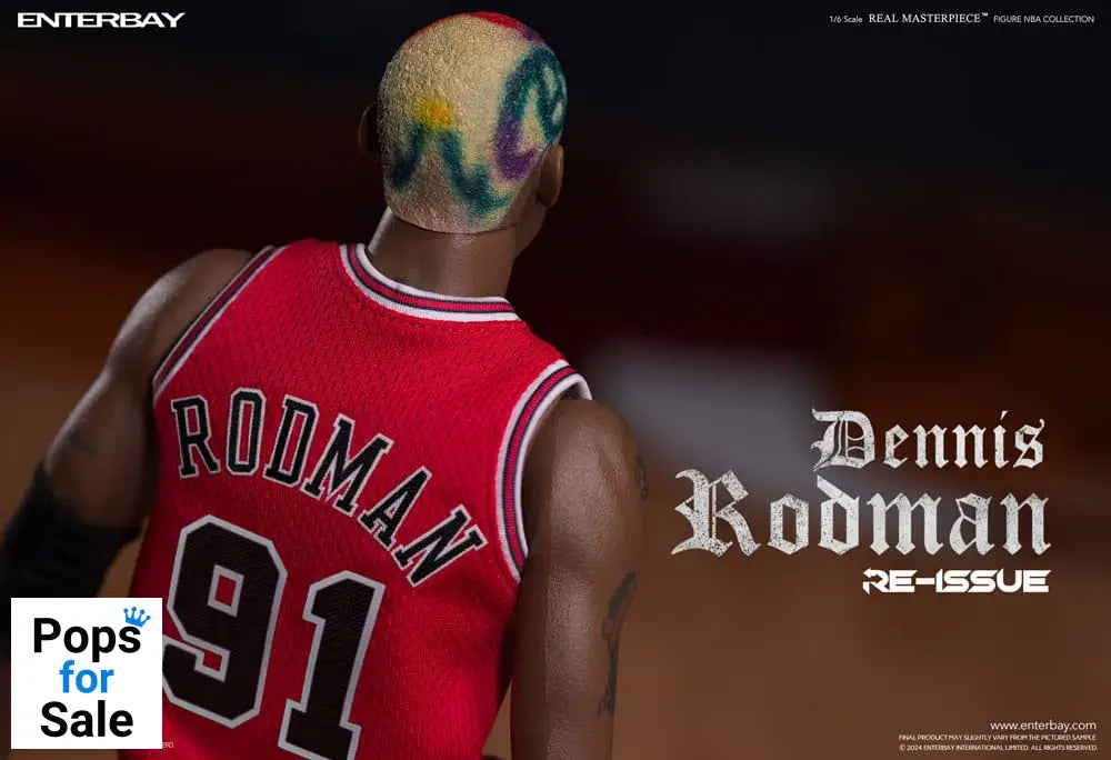 NBA Collection Real Masterpiece Actionfigur 1/6 Dennis Rodman Limited Retro Editon 33 cm Action figures