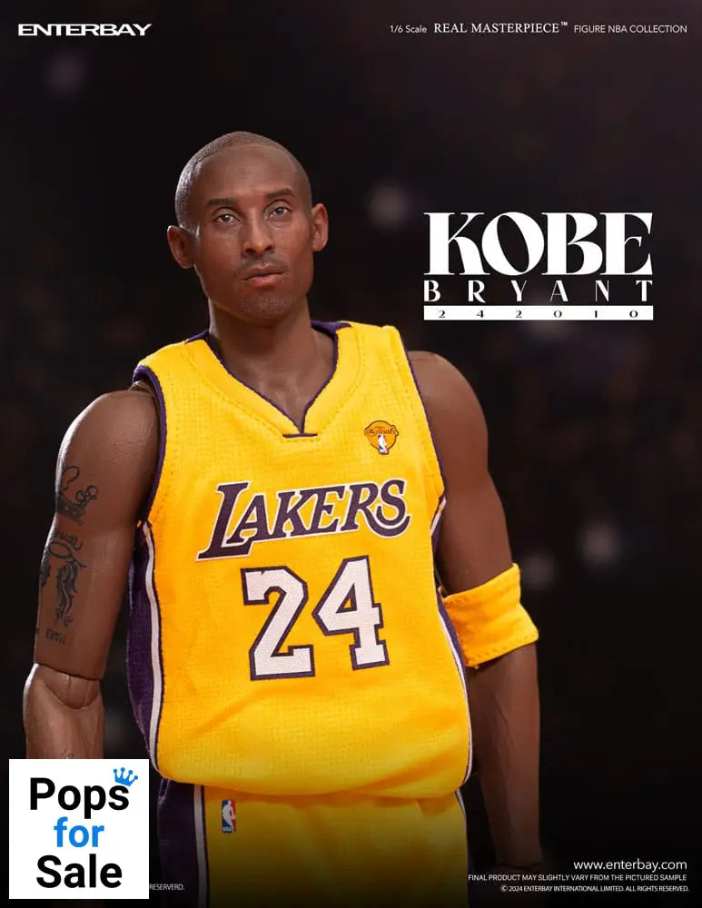 NBA Collection Real Masterpiece Actionfigur 1/6 Kobe Bryant 242010 Limited Edtition 30 cm