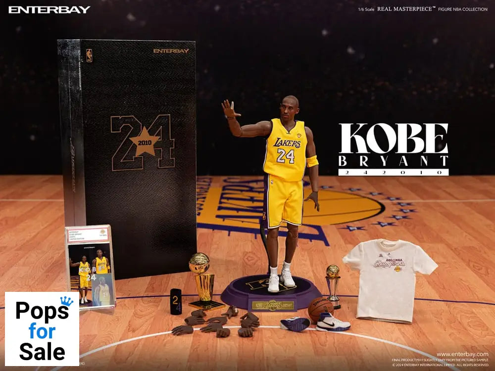 NBA Collection Real Masterpiece Actionfigur 1/6 Kobe Bryant 242010 Limited Edtition 30 cm Action figures