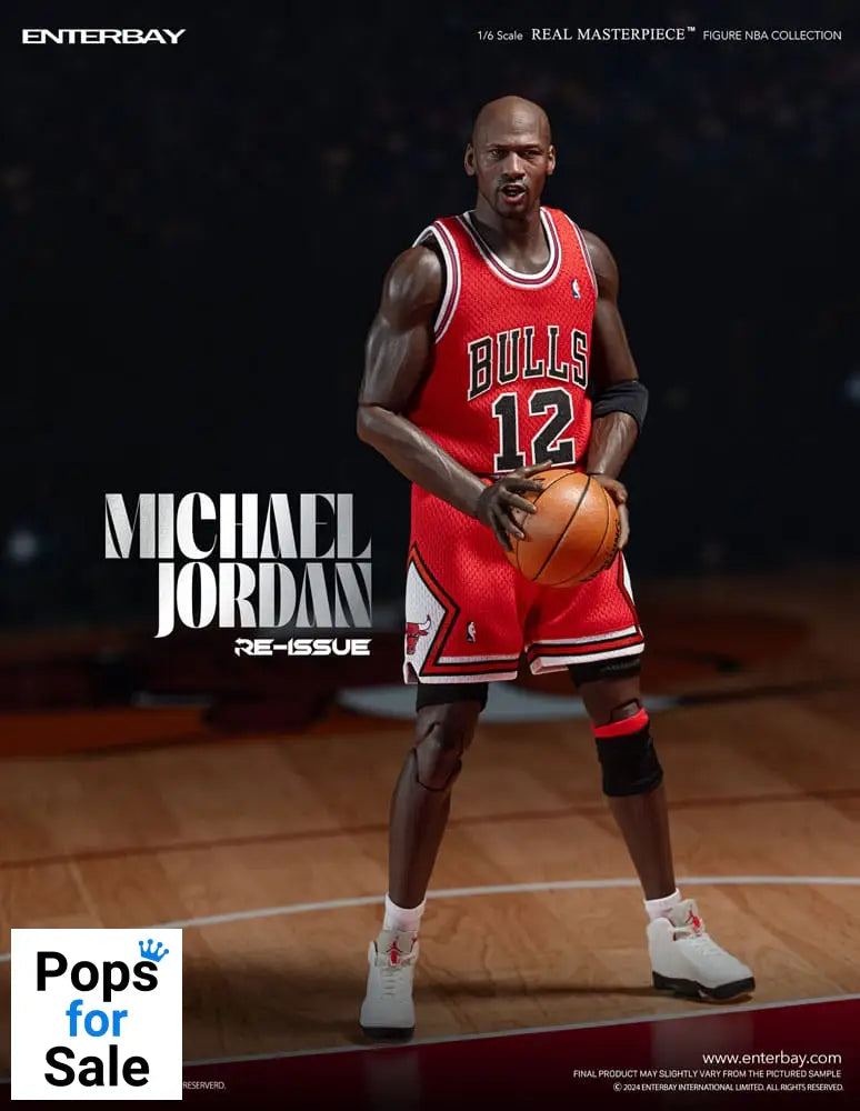 NBA Collection Real Masterpiece Actionfigur 1/6 Michael Jordan I’m Back Edition Limited 30 cm Action figures