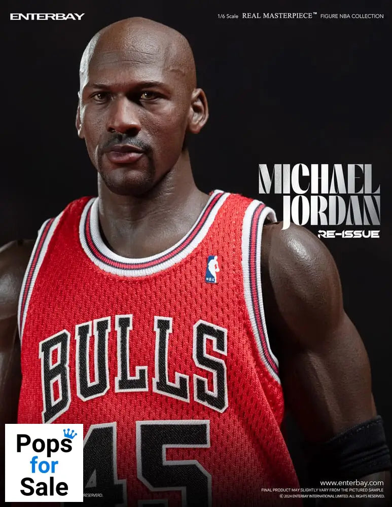 NBA Collection Real Masterpiece Actionfigur 1/6 Michael Jordan I'm Back Edition Limited 30 cm
